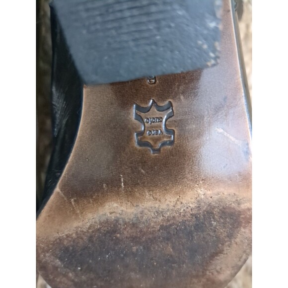 Donald Pliner Boot Western Couture Jaira Metallic Pig Leather Boot Shoe Goring - Picture 8 of 16